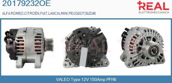 REAL 20179232OE - Alternator furqanavto.az