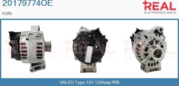 REAL 20179774OE - Alternator furqanavto.az