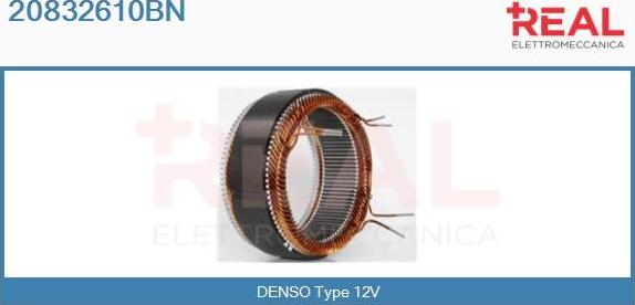 REAL 20832610BN - Stator, alternator furqanavto.az