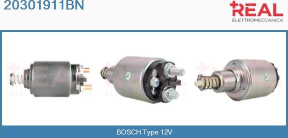 REAL 20301911BN - Solenoid açarı, başlanğıc furqanavto.az