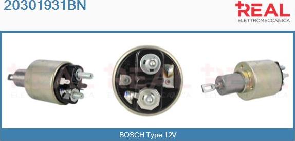 REAL 20301931BN - Solenoid açarı, başlanğıc furqanavto.az