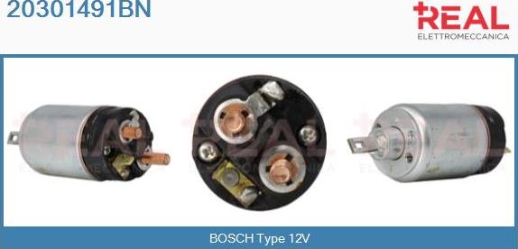 REAL 20301491BN - Solenoid açarı, başlanğıc furqanavto.az