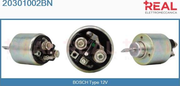 REAL 20301002BN - Solenoid açarı, başlanğıc furqanavto.az