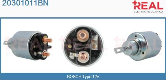 REAL 20301011BN - Solenoid açarı, başlanğıc furqanavto.az