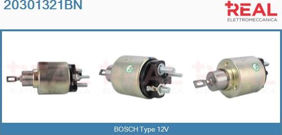 REAL 20301321BN - Solenoid açarı, başlanğıc furqanavto.az