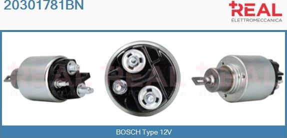 REAL 20301781BN - Solenoid açarı, başlanğıc furqanavto.az