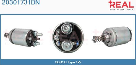 REAL 20301731BN - Solenoid açarı, başlanğıc furqanavto.az