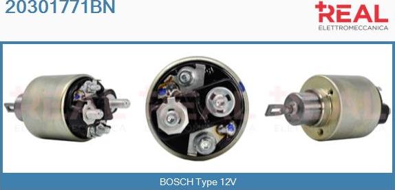 REAL 20301771BN - Solenoid açarı, başlanğıc furqanavto.az