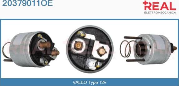 REAL 20379011OE - Solenoid açarı, başlanğıc furqanavto.az