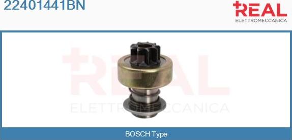 REAL 22401441BN - Pinion, başlanğıc furqanavto.az