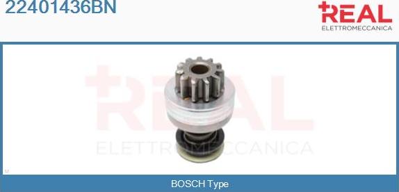 REAL 22401436BN - Pinion, başlanğıc furqanavto.az