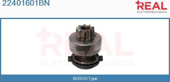 REAL 22401601BN - Pinion, başlanğıc furqanavto.az