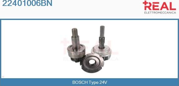 REAL 22401006BN - Pinion, başlanğıc furqanavto.az