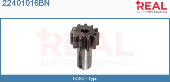 REAL 22401016BN - Pinion, başlanğıc furqanavto.az