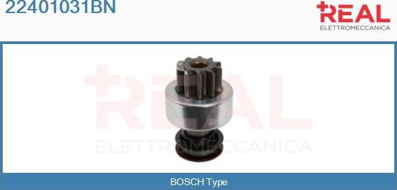 REAL 22401031BN - Pinion, başlanğıc furqanavto.az