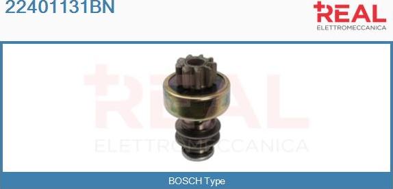 REAL 22401131BN - Pinion, başlanğıc furqanavto.az