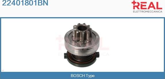 REAL 22401801BN - Pinion, başlanğıc furqanavto.az