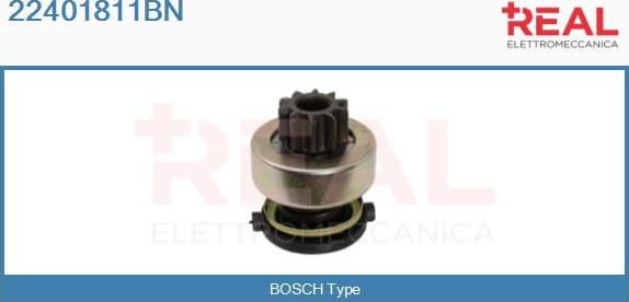 REAL 22401811BN - Pinion, başlanğıc furqanavto.az