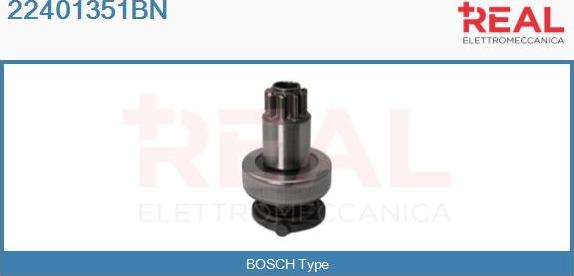 REAL 22401351BN - Pinion, başlanğıc furqanavto.az