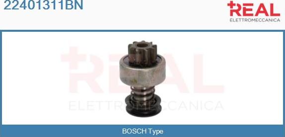 REAL 22401311BN - Pinion, başlanğıc furqanavto.az