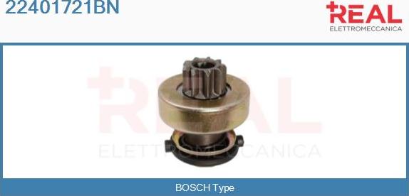 REAL 22401721BN - Pinion, başlanğıc furqanavto.az