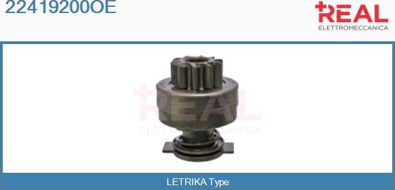 REAL 22419200OE - Pinion, başlanğıc furqanavto.az