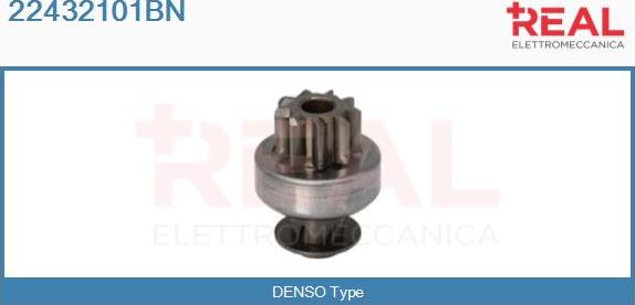 REAL 22432101BN - Pinion, başlanğıc furqanavto.az