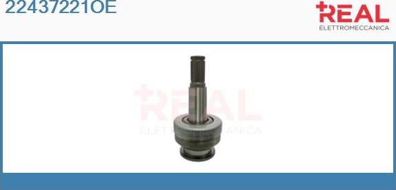 REAL 22437221OE - Pinion, başlanğıc furqanavto.az