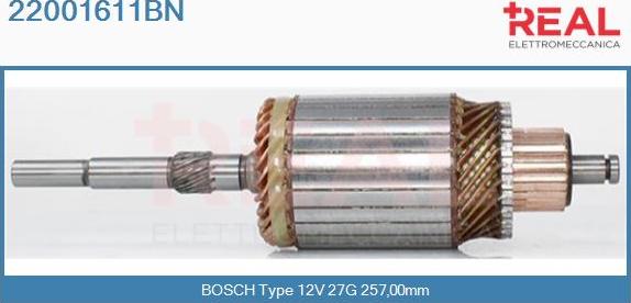 REAL 22001611BN - Armatur, başlanğıc furqanavto.az