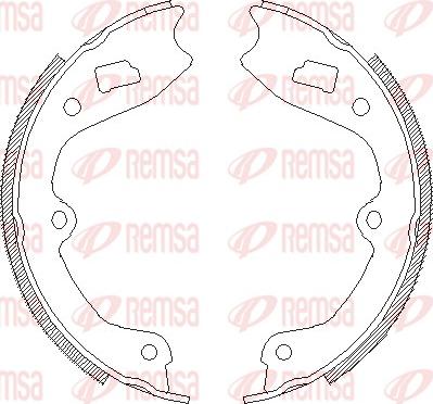 Remsa 4410.00 - Əyləc başlığı, Baraban əyləcləri furqanavto.az
