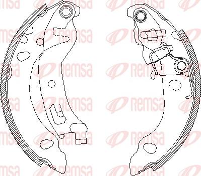 Remsa 4138.01 - Əyləc başlığı, Baraban əyləcləri furqanavto.az