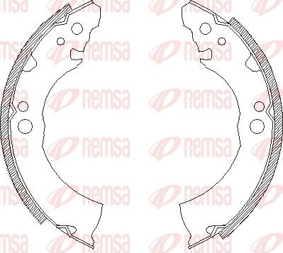Remsa 4331.00 - Əyləc başlığı, Baraban əyləcləri furqanavto.az