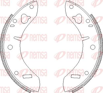 Remsa 4205.00 - Əyləc başlığı, Baraban əyləcləri furqanavto.az
