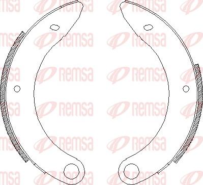 Remsa 4200.00 - Əyləc başlığı, Baraban əyləcləri furqanavto.az