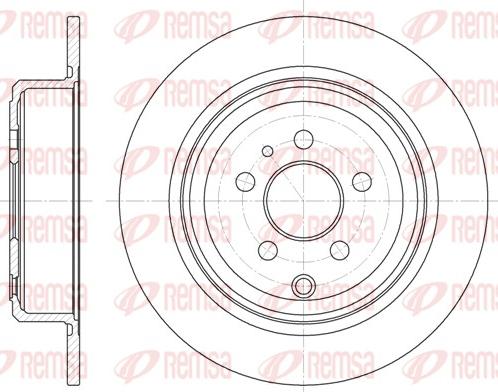 Remsa 6502.00 - Əyləc Diski furqanavto.az