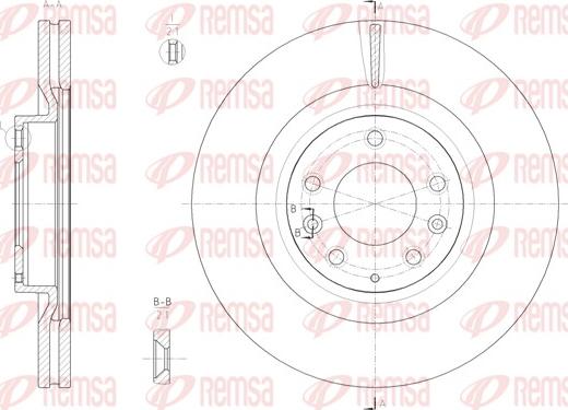 Remsa 61994.10 - Əyləc Diski furqanavto.az