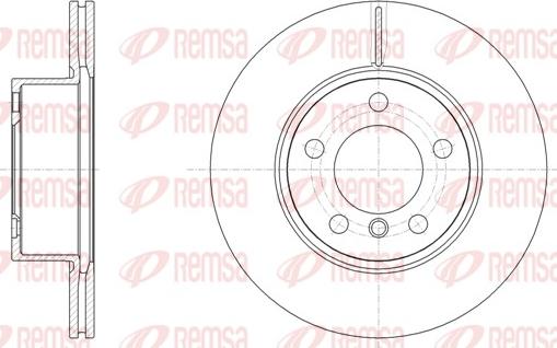 Remsa 61449.10 - Əyləc Diski furqanavto.az