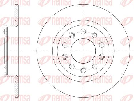 Remsa 61445.00 - Əyləc Diski furqanavto.az