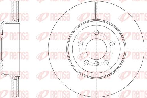 Remsa 61551.10 - Əyləc Diski furqanavto.az