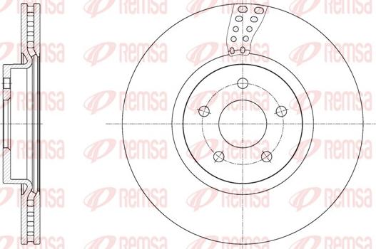 Remsa 61561.10 - Əyləc Diski furqanavto.az