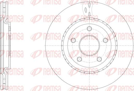 Remsa 61515.10 - Əyləc Diski furqanavto.az