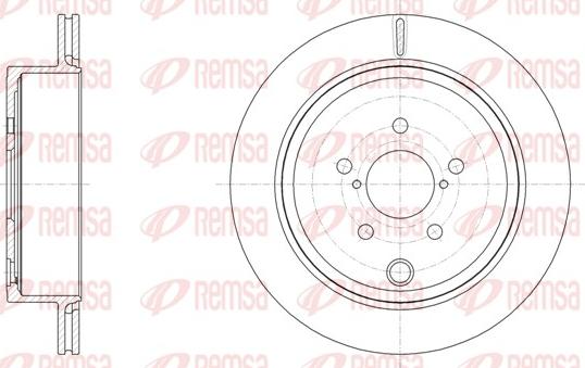 Remsa 61536.10 - Əyləc Diski furqanavto.az