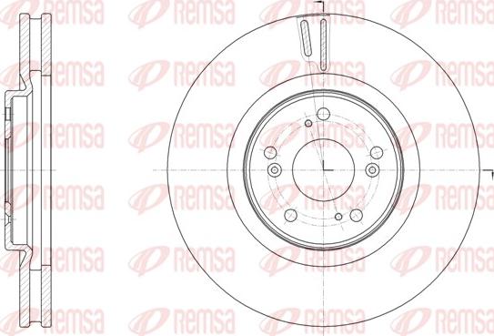 Remsa 61607.10 - Əyləc Diski furqanavto.az