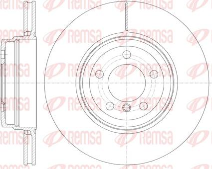 Remsa 61141.10 - Əyləc Diski furqanavto.az