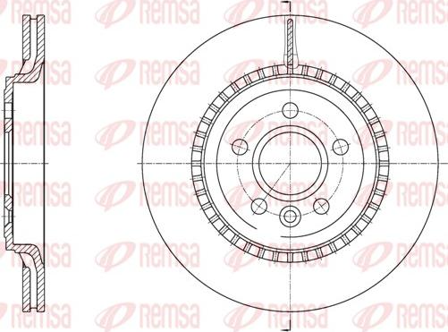 Remsa 61888.10 - Əyləc Diski furqanavto.az