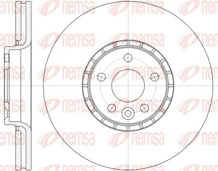 Remsa 61319.10 - Əyləc Diski furqanavto.az