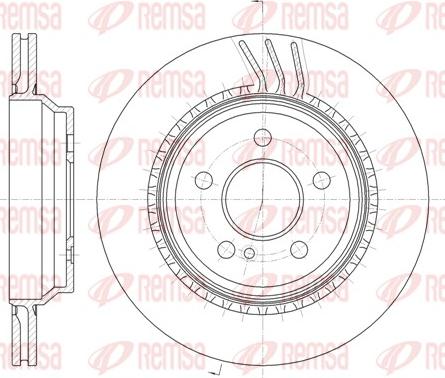 Remsa 61296.10 - Əyləc Diski furqanavto.az