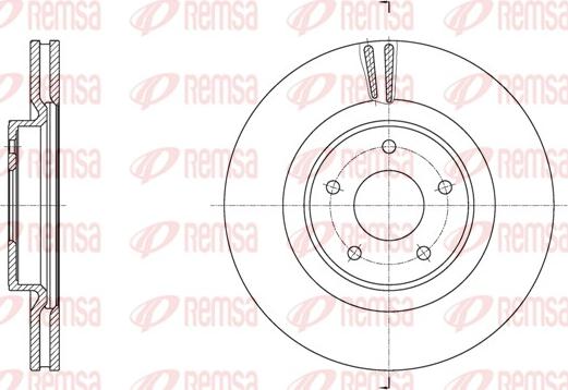 Remsa 61790.10 - Əyləc Diski furqanavto.az