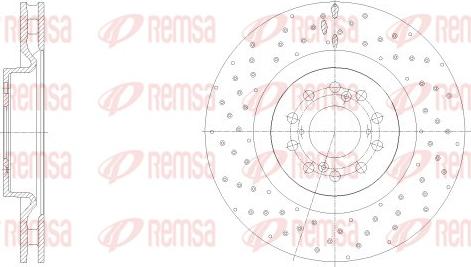 Remsa 62546.10 - Əyləc Diski furqanavto.az