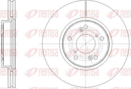 Remsa 62108.10 - Əyləc Diski furqanavto.az